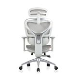 Hình ảnh thumbnail 4 của Ghế Công Thái Học Manson Iris V2 (Có Gác chân - White - Grey - Mới, Full box, Chính hãng)