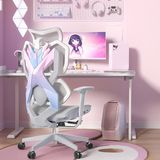 Hình ảnh thumbnail 6 của Ghế công thái học SIHOO Xiaoqi X5 - Ergonomic Gaming Chair (X5C - White - Pink - Mới, Full box, Chính hãng)