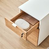 Hình ảnh thumbnail 6 của Hộc tủ tài liệu 2 ngăn Alexa - By NiceDesign (2 ngăn - White - Rubber - Mới, Sealed, Chính hãng) (NDFC25ALEX02)