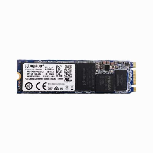 Hình ảnh 1 của Ổ cứng SSD Kingston M.2 NVME 2280 (128GB - Oak - Black - Used, Nhập khẩu)