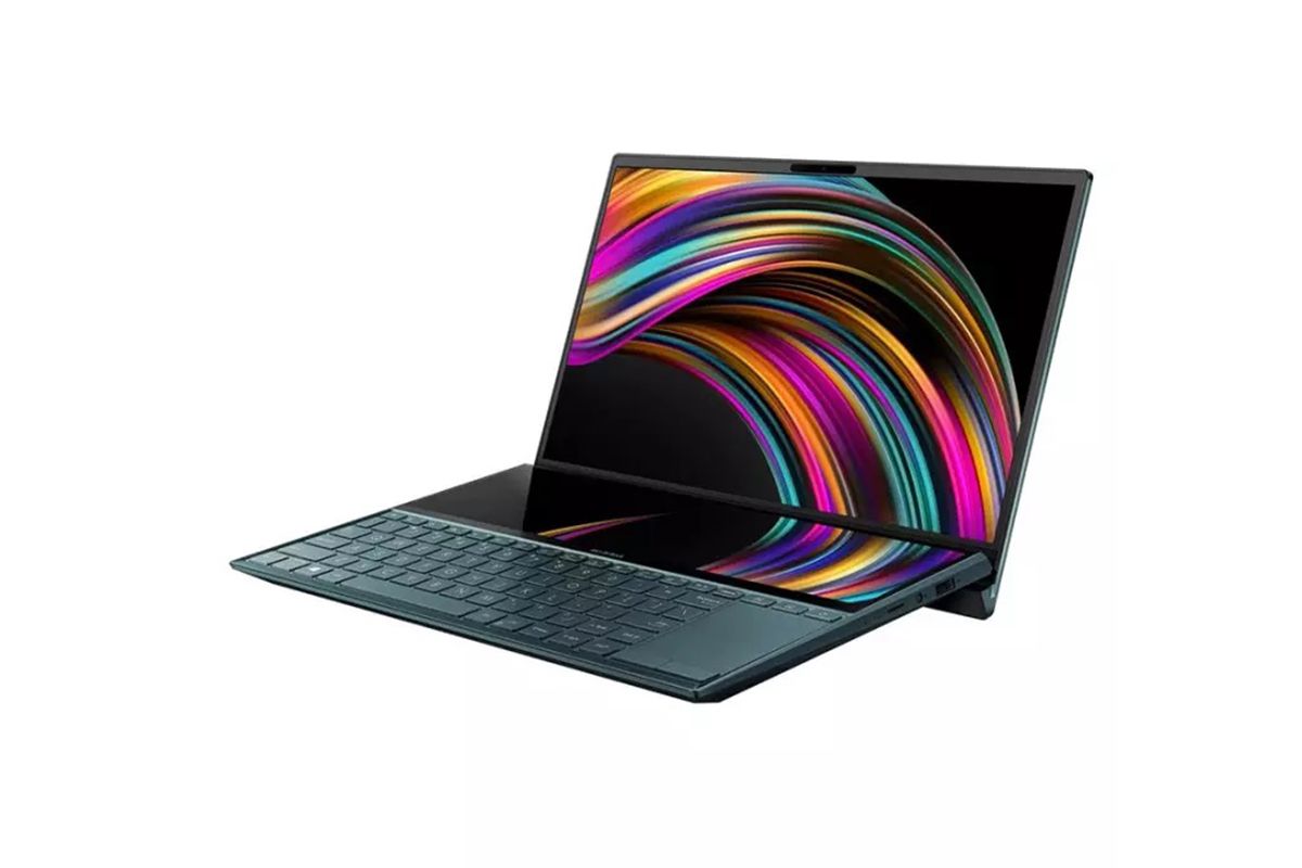 Hình ảnh 1 của Asus Zenbook Duo - Celestial Blue - Mới, Full box, Chính hãng (UX481FL-BM048T)