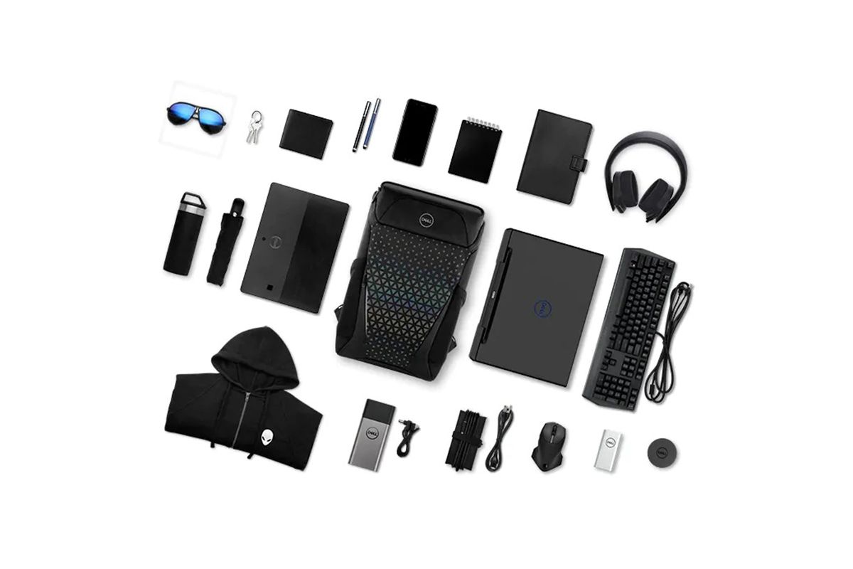 Hình ảnh 4 của Balo Dell Gaming 17 (Black - Mới, Full box, Chính hãng) (GM1720PM)