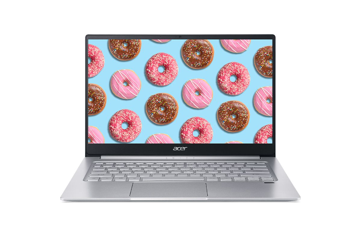 Hình ảnh 2 của Acer Swift 3 14 AMD (Chính hãng) - Silver - Mới, Full box, Chính hãng (NX.HSESV.001)