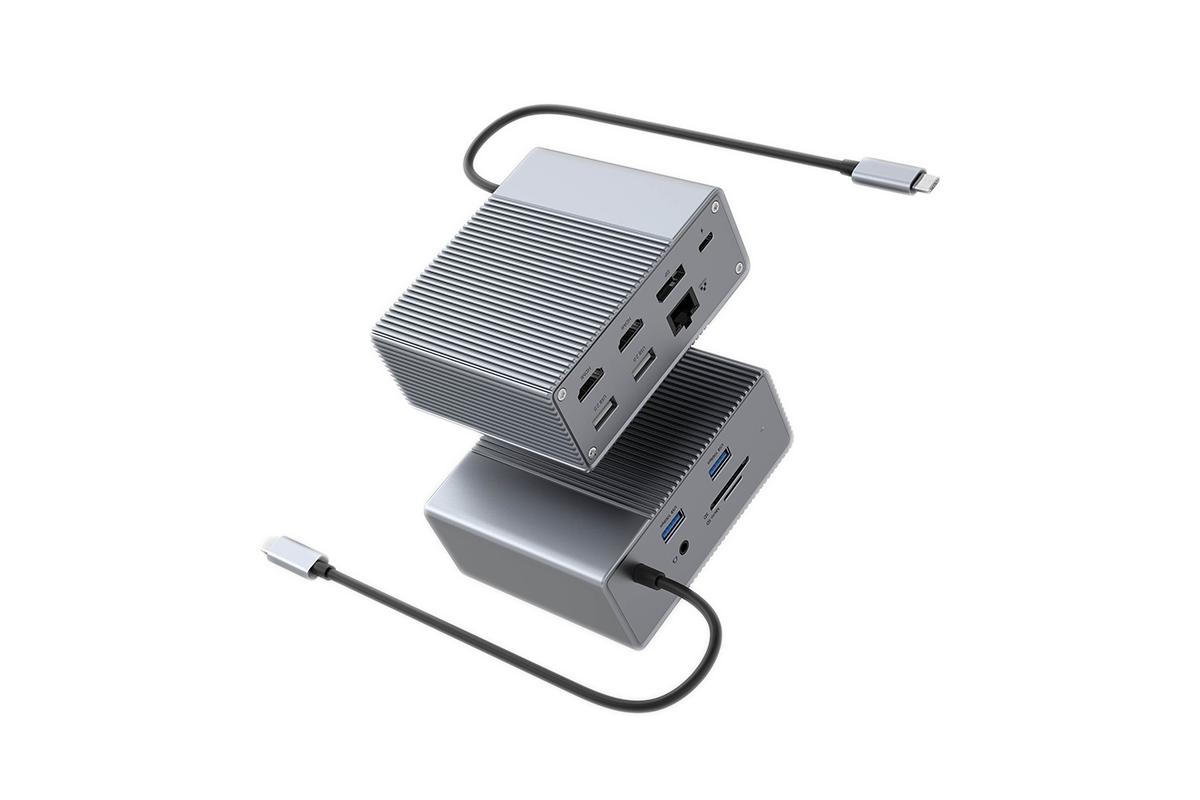 Hình ảnh 2 của Cổng chuyển USB-C HyperDrive Gen2 12 in 1 (Silver - Mới, Full box, Chính hãng) (HD-G212)