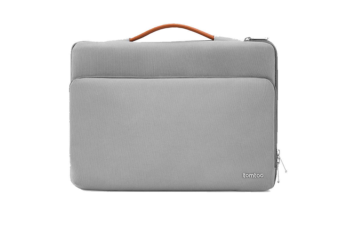 Hình ảnh 1 của Túi chống sốc tomtoc BriefCase MacBook 16" (Xám - Mới, Full box, Chính hãng)