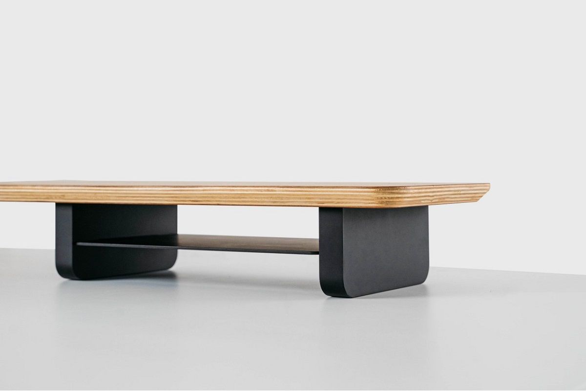 Hình ảnh 2 của Kệ Màn hình Monitor Stand (Sồi trắng - Mới, Full box, Chính hãng) (MonitorStand)