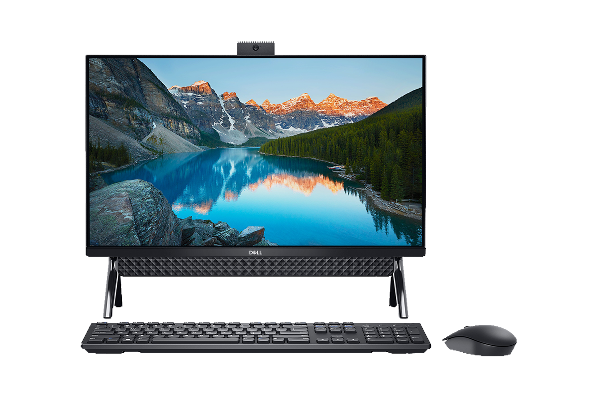 Hình ảnh 2 của Dell Inspiron All in One 24" 5400 (Đen - Mới, Full box, Chính hãng) (42INAIO540003)