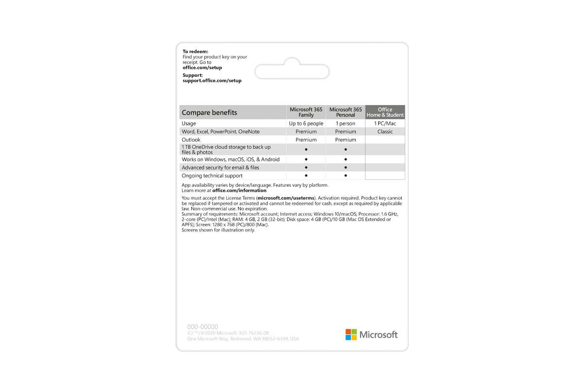 Hình ảnh 2 của Microsoft Office Home & Student 2019 (Không có - Mới, Sealed, Chính hãng)