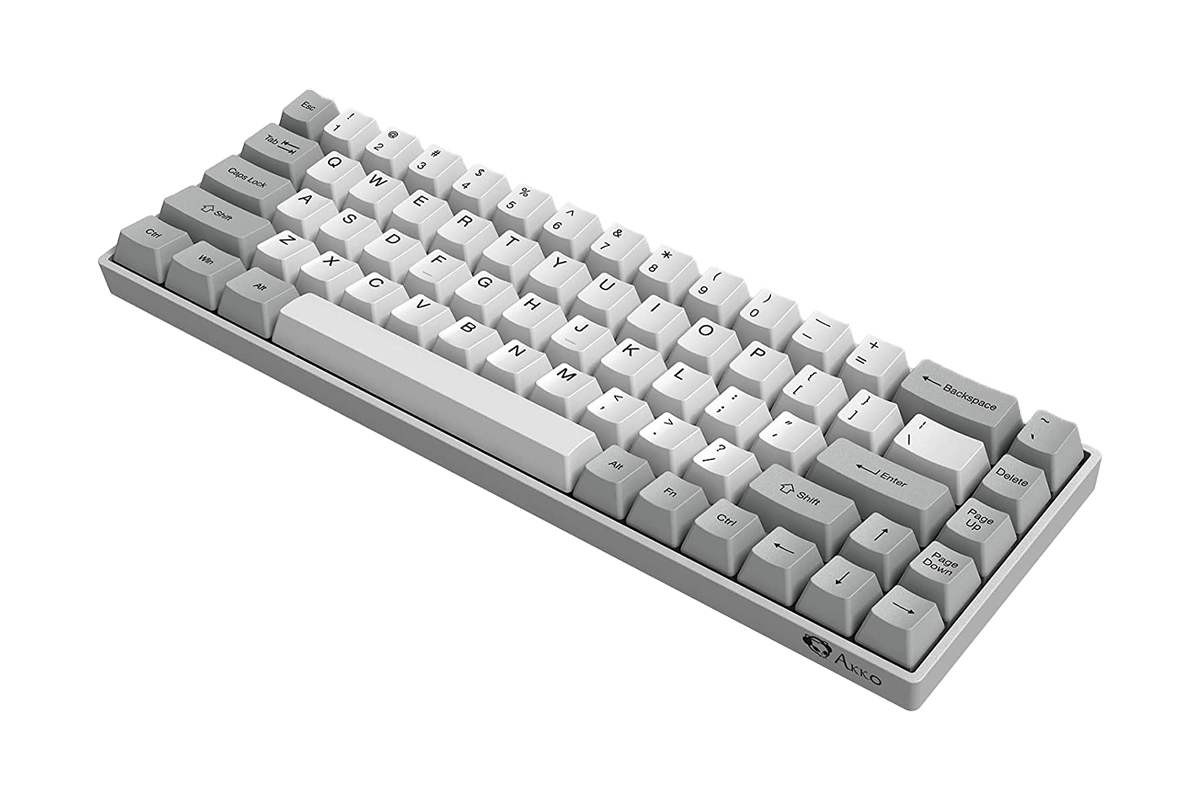 Hình ảnh 3 của Bàn phím cơ Akko 3068 Silent (Trắng - Mới, Full box, Chính hãng)