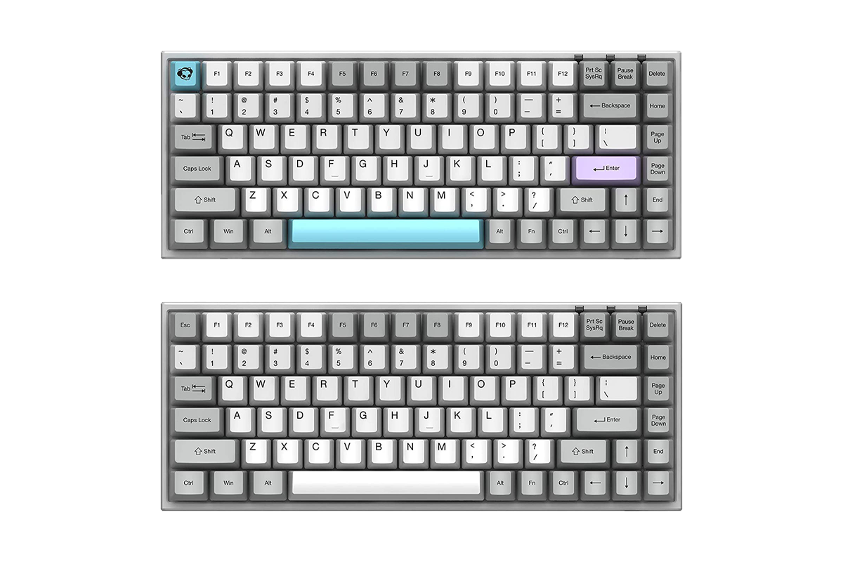 Hình ảnh 2 của Bàn phím cơ Akko 3084 Silent (Trắng - Mới, Full box, Chính hãng)