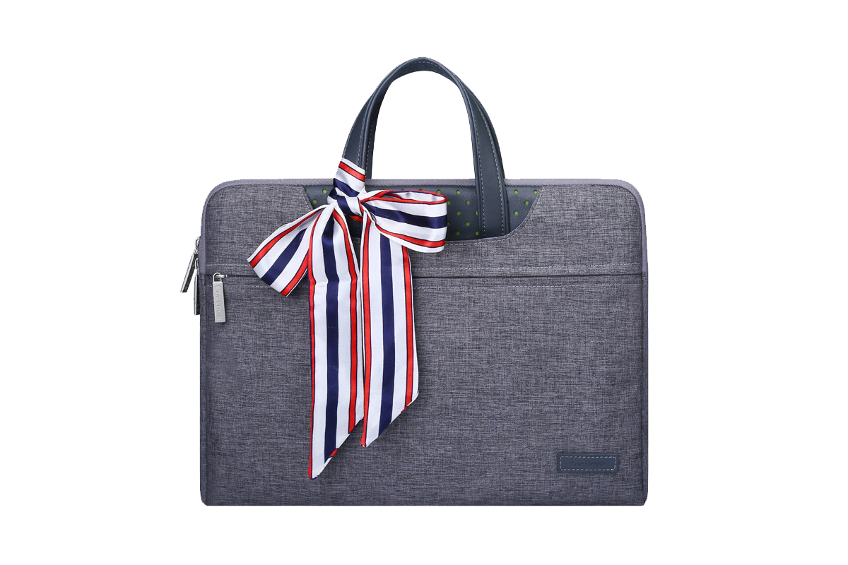 Hình ảnh 2 của Túi xách Cartinoe Lamando cho laptop 13.3 inch (Xám - Mới, Full box, Chính hãng)