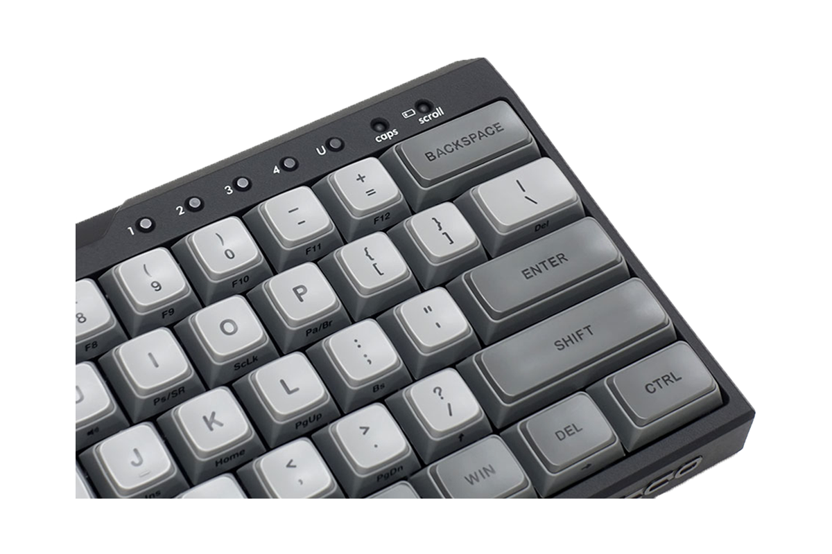 Hình ảnh 3 của Bàn phím cơ Filco Majestouch Minila-R Convertible Matte Black (Đen - Mới, Full box, Chính hãng) (FFBTR63M/EMB)