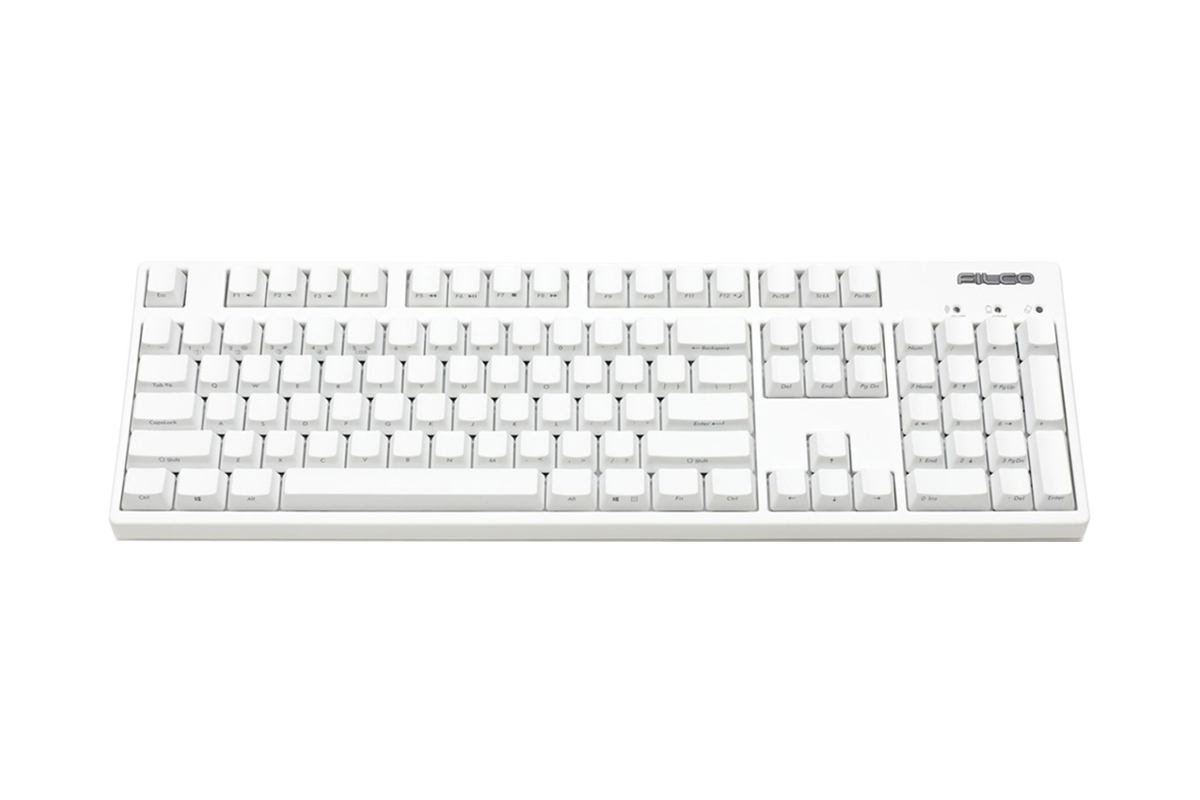 Hình ảnh 2 của Bàn phím cơ Filco Majestouch Convertible 2 Hakua Ninja Fullsize (Trắng - Mới, Full box, Chính hãng) (FKBC104M/EFMW2)