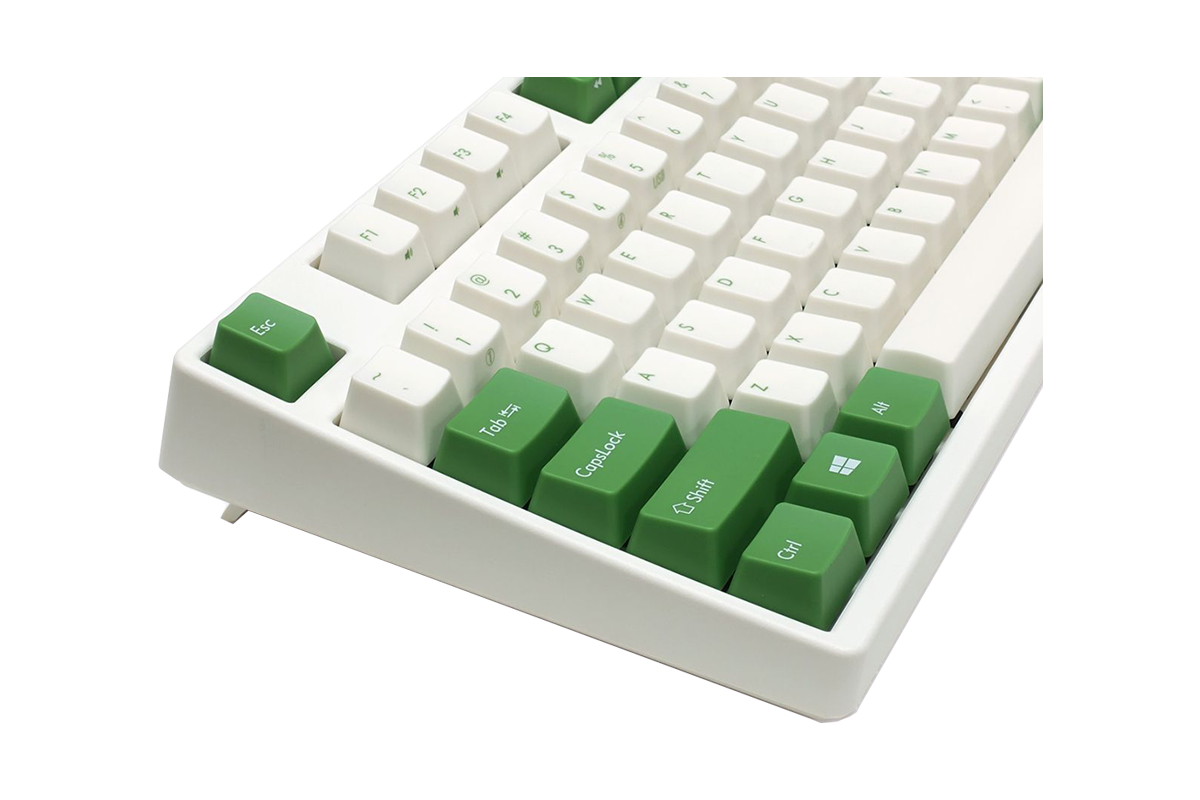 Hình ảnh 4 của Bàn phím cơ Filco Majestouch Convertible 2 Matcha Fullsize (Trắng ngà + Xanh - Mới, Full box, Chính hãng) (FKBC104M/EWG2)