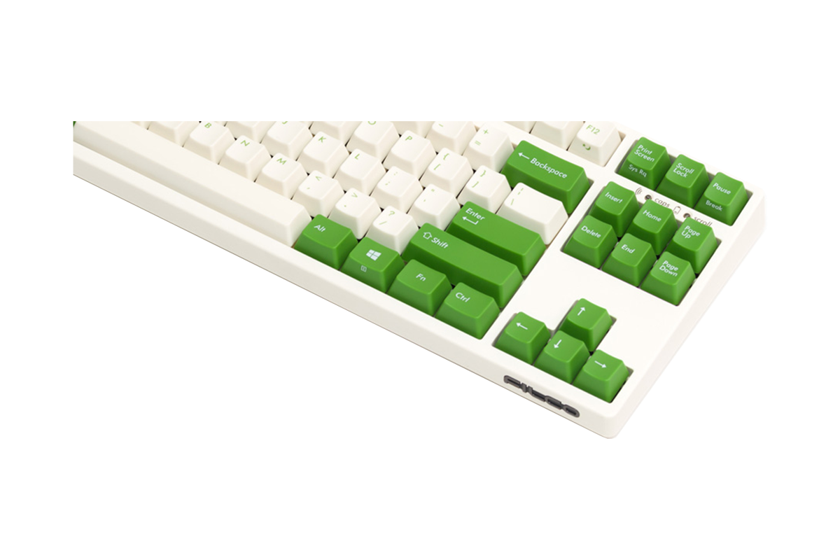 Hình ảnh 4 của Bàn phím cơ Filco Majestouch Convertible 2 Matcha Tenkeyless (Trắng ngà + Xanh - Mới, Full box, Chính hãng) (FKBC87M/EWG2)
