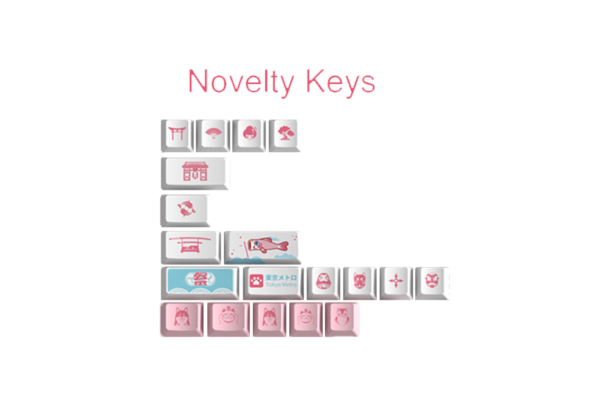 Hình ảnh 4 của Bàn phím cơ AKKO 3068B Plus World Tour Tokyo R2 (AKKO CS Switch Jelly Purple - Hồng - Mới, Full box, Chính hãng)