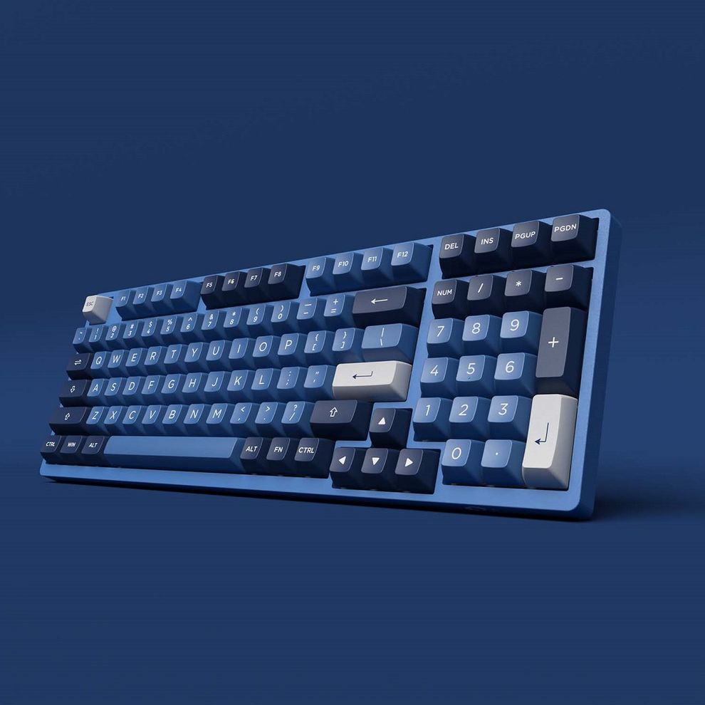 Hình ảnh 3 của Bàn phím cơ AKKO 3098N Multi-modes Ocean Star (Xanh dương - Mới, Full box, Chính hãng)