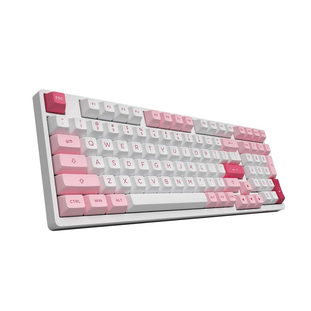 Hình ảnh 4 của Bàn phím cơ AKKO 3098B Multi-modes Prunus Lannesiana (Trắng - Hồng - Trắng - Hồng - Mới, Full box, Chính hãng)