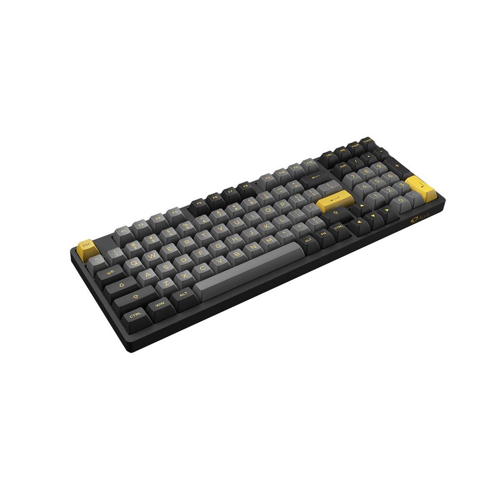 Hình ảnh 1 của Bàn phím cơ AKKO 3098N Multi-modes Black Gold (Black Gold - Mới, Full box, Chính hãng) (AKKO3098N)