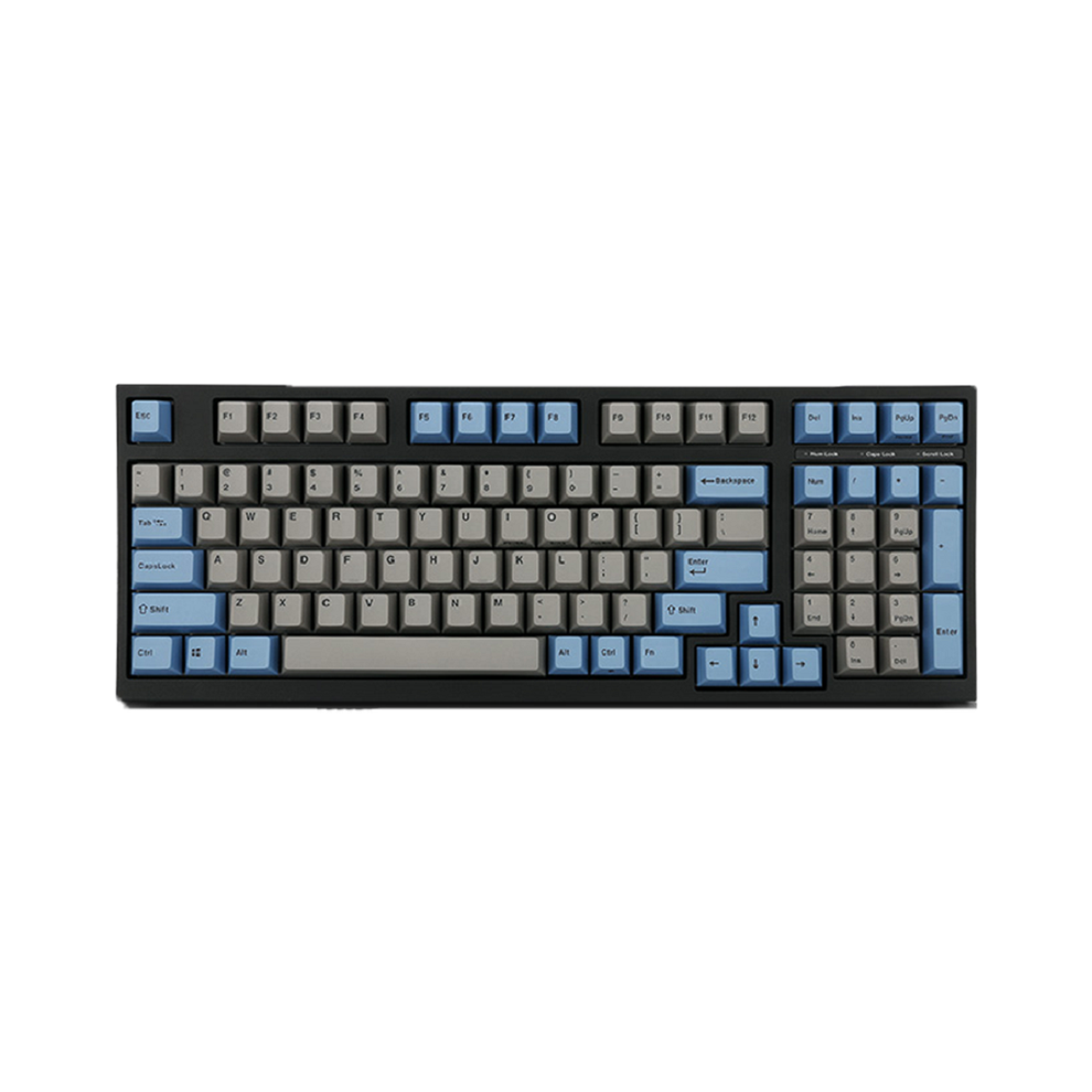 Hình ảnh 1 của Bàn phím cơ không dây Leopold FC980M PD BT Blue Grey (White Dark Grey - Mới, Full box, Chính hãng)