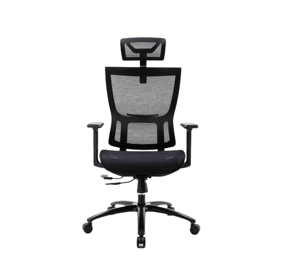 Hình ảnh 1 của Ghế Công Thái Học WARRIOR Hero series WEC506 (Black - Mới, Full box, Chính hãng)