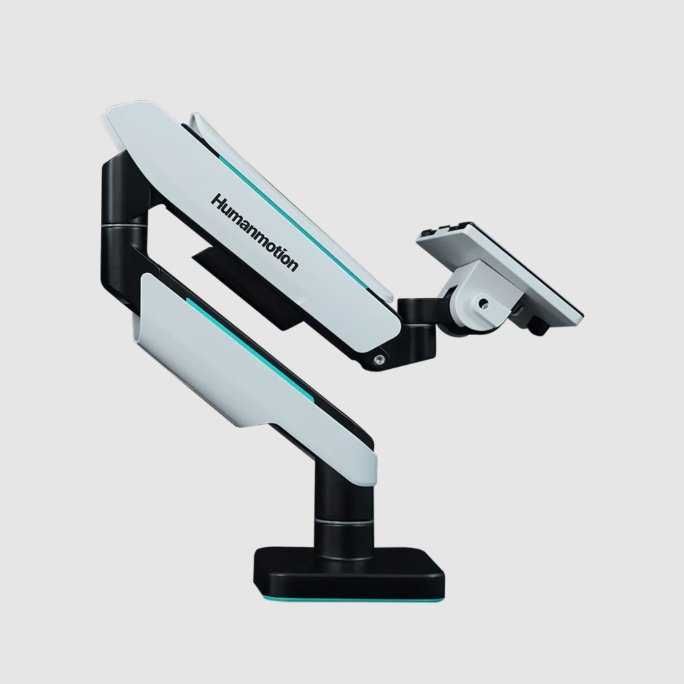 Hình ảnh 1 của Arm màn hình Human Motion T9 Pro (Trắng - Mới, Full box, Chính hãng)
