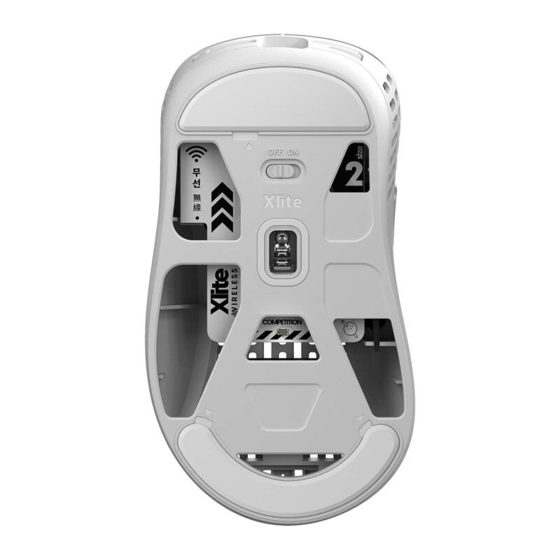 Hình ảnh 5 của Chuột không dây siêu nhẹ Pulsar Xlite Wireless V2 (White - Mới, Full box, Chính hãng)