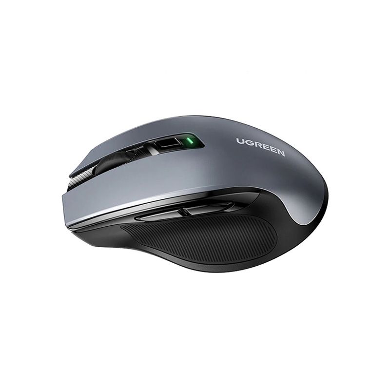 Hình ảnh 1 của Chuột không dây Ugreen Silent (Bluetooth & Wireless 2.4Ghz - Đen - Mới, Full box, Chính hãng)