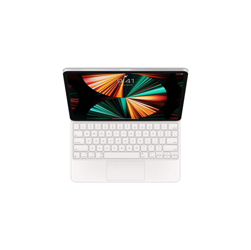 Hình ảnh 2 của Magic Keyboard iPad Pro 12.9" M1 2021 (White - Mới, Sealed, Chính hãng) (MJQL3ZA)