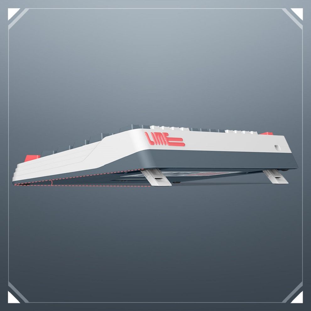 Hình ảnh 7 của Bàn phím cơ IQUNIX L80 Formula Typing (Blue Grey - Mới, Full box, Chính hãng)