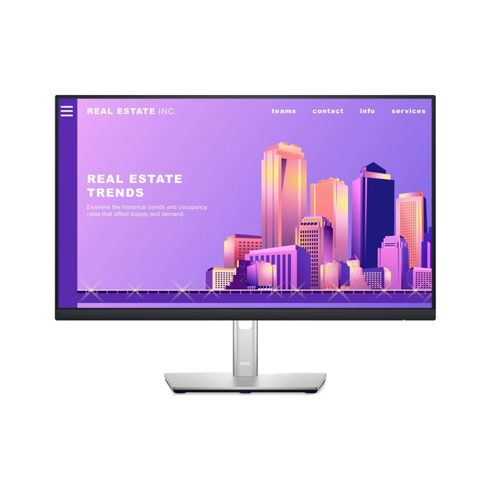 Hình ảnh 1 của Màn hình Dell P2422H 23.8 inch FHD IPS (Silver - Mới, Full box, Chính hãng)