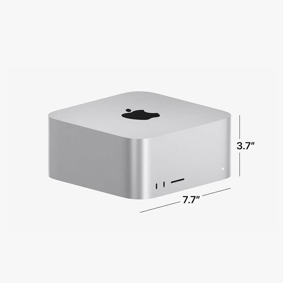 Hình ảnh 2 của Mac Studio (Apple M1) (M1 Max 32GB 512GB - Nature Silver - Mới, Full box, Nhập khẩu)