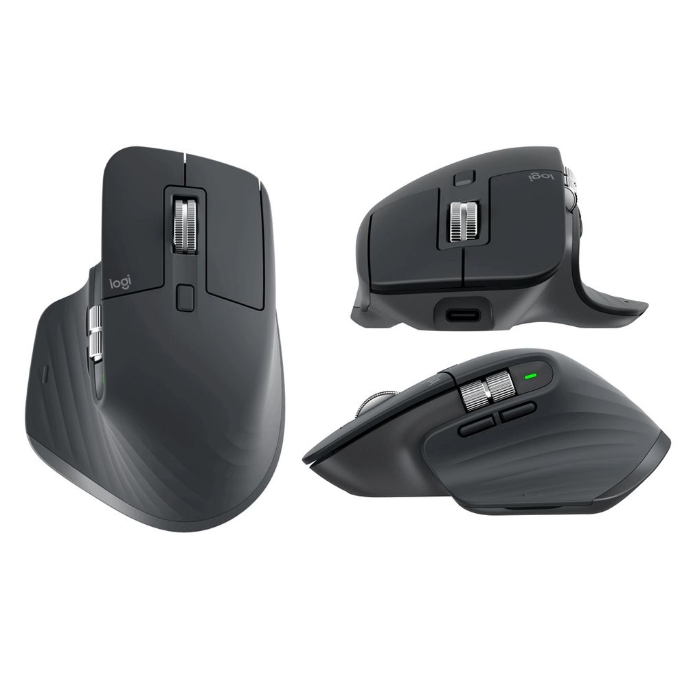 Hình ảnh 2 của Chuột Logitech MX Master 3S (Graphite - Mới, Sealed, Nhập khẩu)