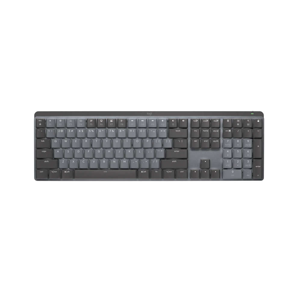 Hình ảnh 1 của Bàn phím cơ Logitech MX Mechanical Tactile (Shadow Grey - Shadow Grey - Mới, Full box, Chính hãng)