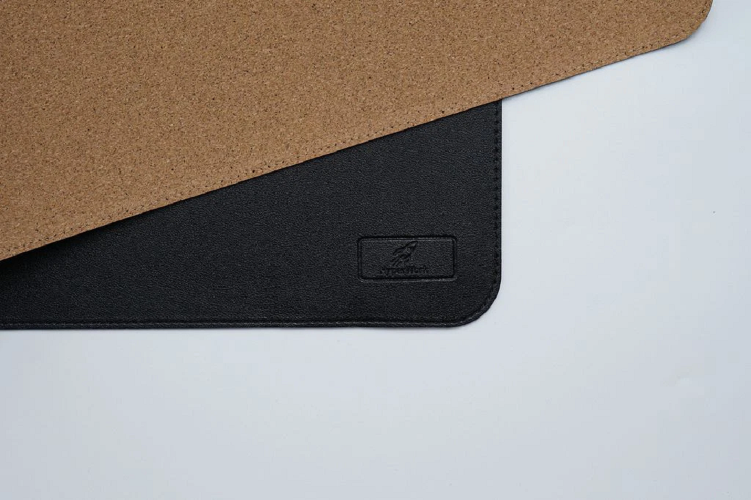 Hình ảnh 2 của Bàn di chuột HyperWork MousePad 80x40 (Black - Mới, Full box, Chính hãng)