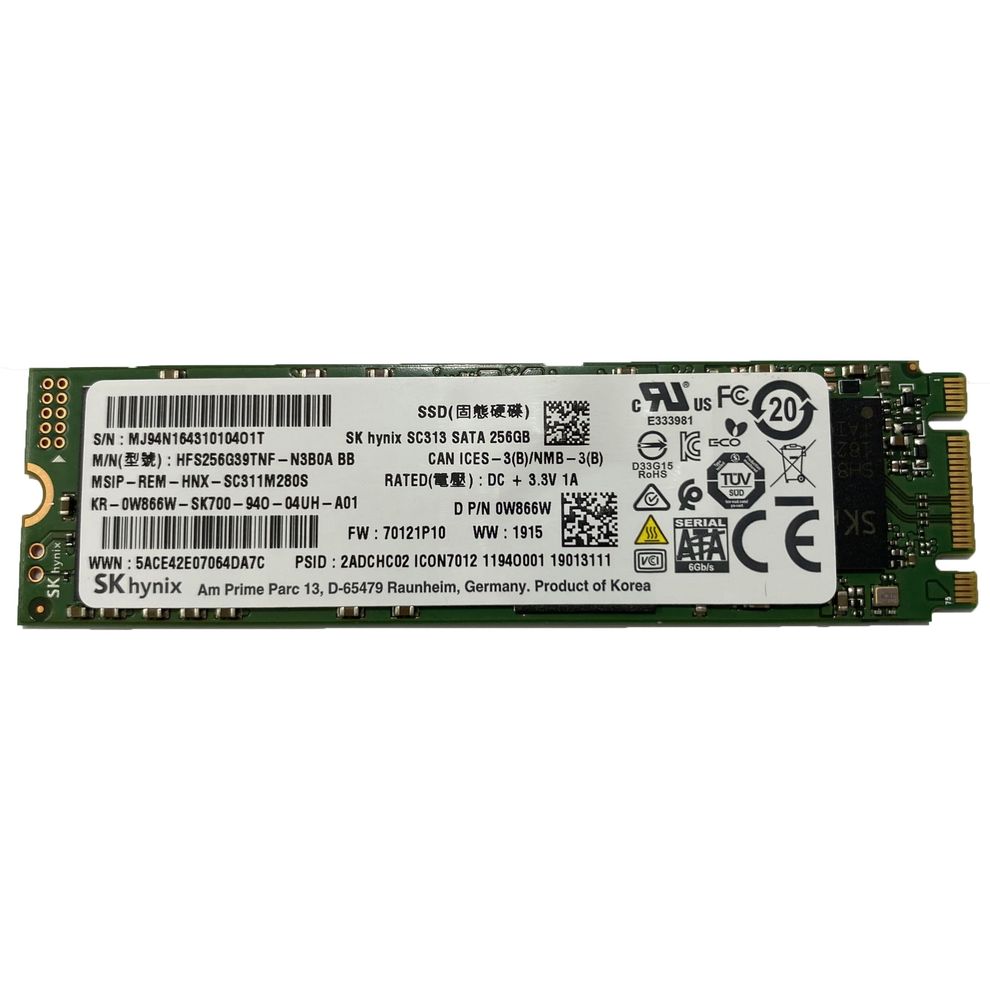 Hình ảnh 4 của Ổ cứng SSD SK Hynix 128Gb M.2 Sata 2280 (none - Used, Nhập khẩu)