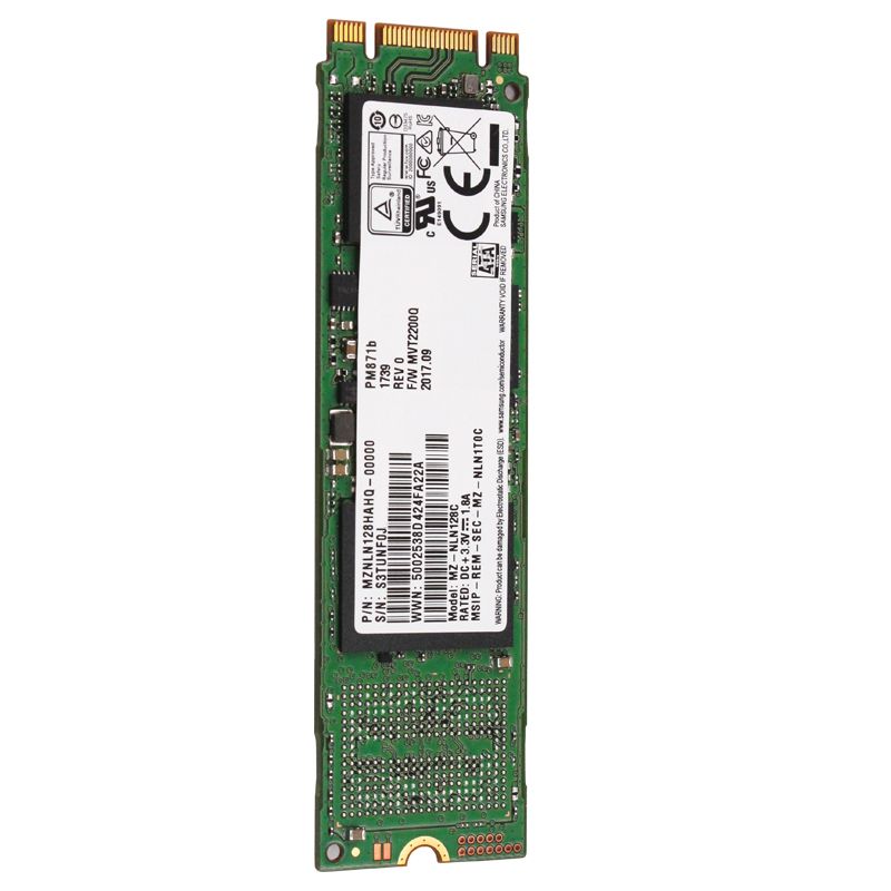 Hình ảnh 4 của SSD Samsung 128GB Sata M2 2280 (Green - Used, Nhập khẩu)