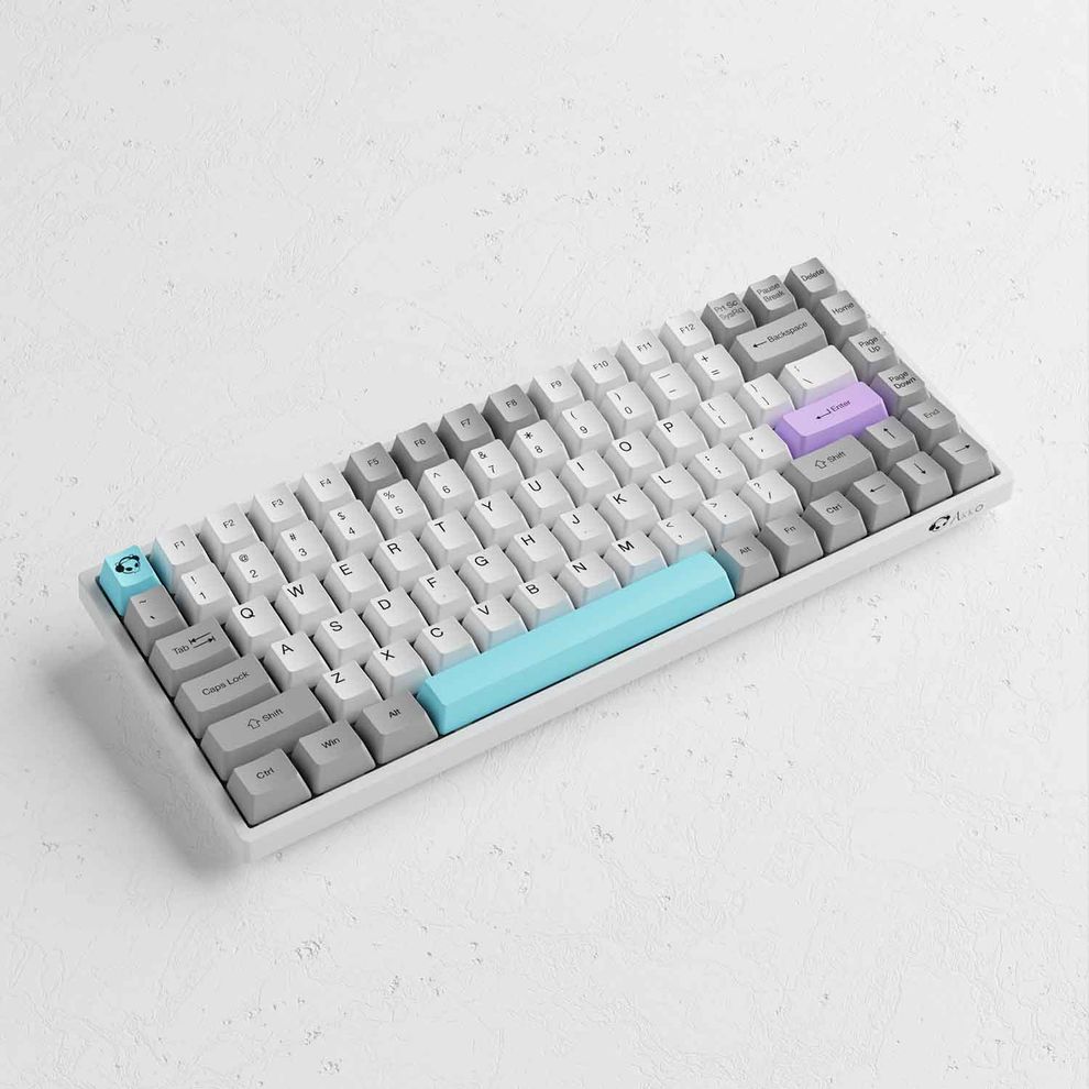 Hình ảnh 2 của Bàn phím cơ AKKO 3084B Plus Silent (Trắng - Mới, Full box, Chính hãng)