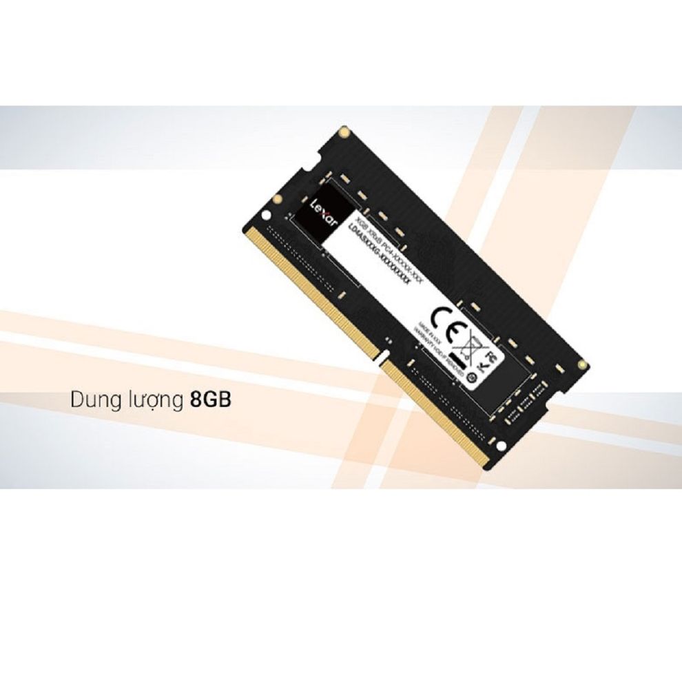 Hình ảnh 1 của Ram Laptop Lexar DDR4 3200Mhz (8GB - Midnight - Mới, Full box, Chính hãng)