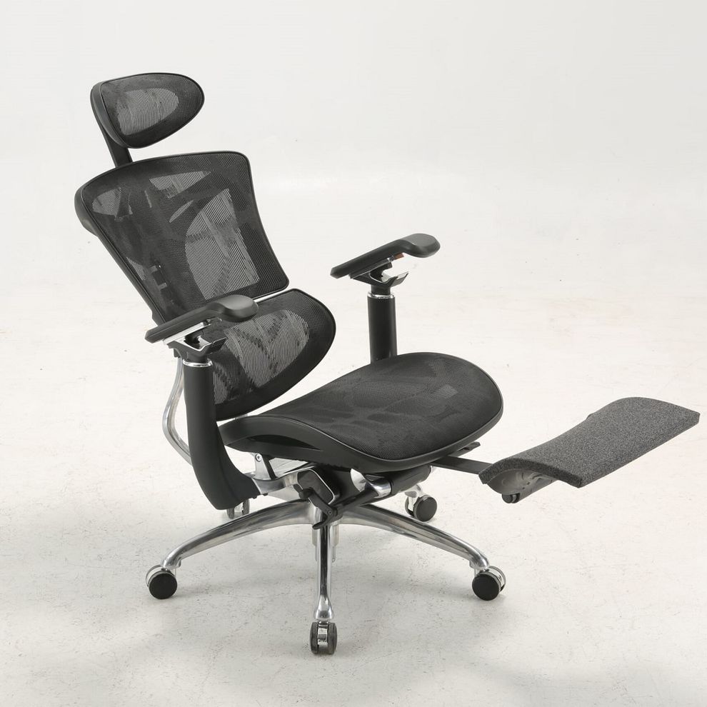 Hình ảnh 6 của Ghế Công Thái Học Sihoo M97 (Black - Mới, Full box, Chính hãng)