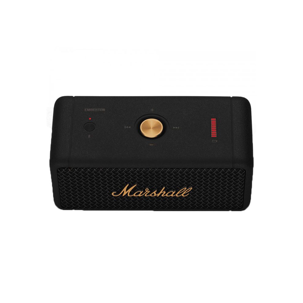 Hình ảnh 3 của Loa Marshall Emberton (Black & Brass - Mới, Full box, Nhập khẩu)