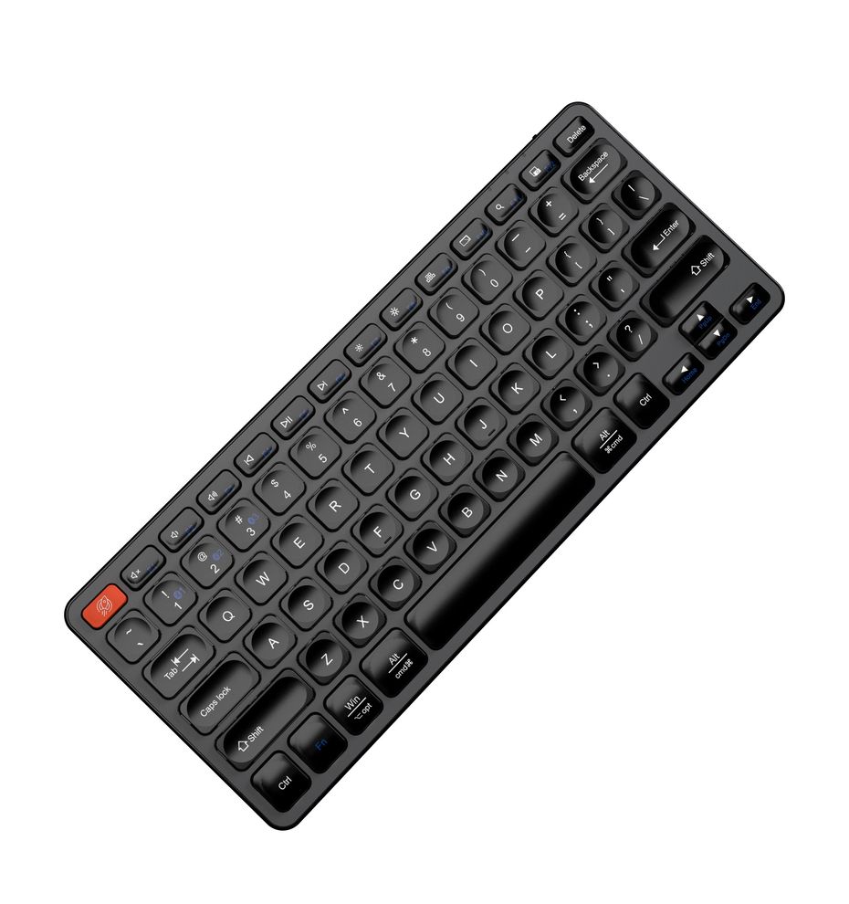 Hình ảnh 2 của Bàn Phím Không Dây HyperWork HyperOne Gen 2 (Gen 1 - Xám - Mới, Full box, Chính hãng)