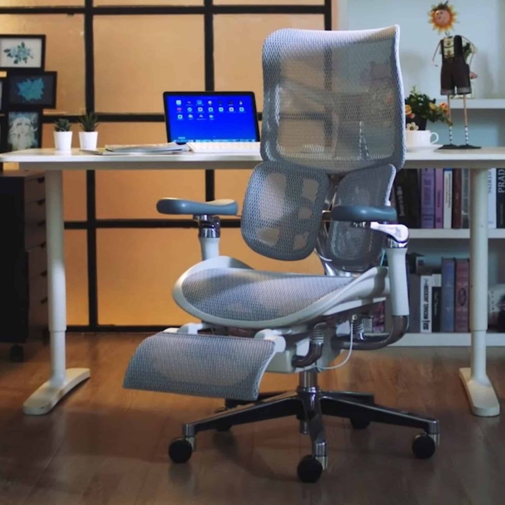 Hình ảnh 12 của Ghế Công Thái Học Sihoo AU - Doro S300 (White - Grey - Mới, Full box, Chính hãng)