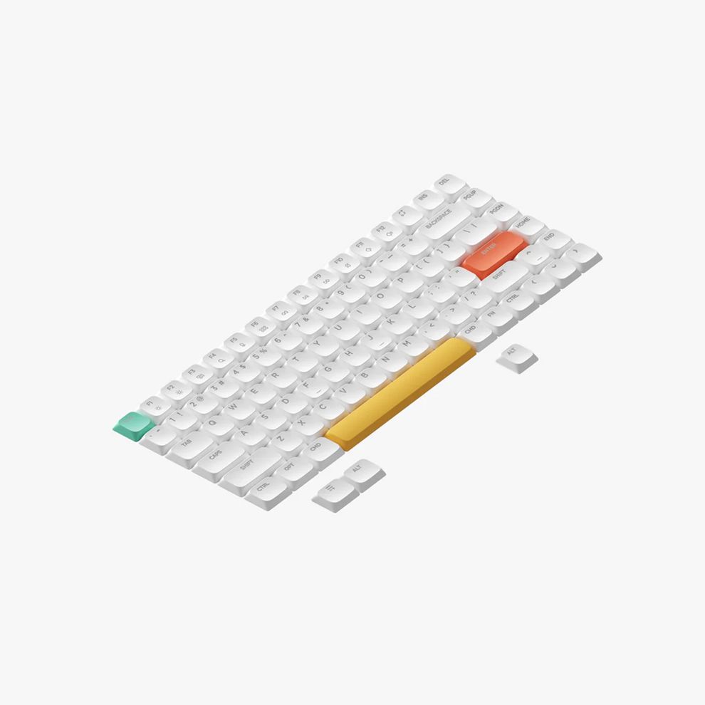 Hình ảnh 3 của Keycap Nuphy Low Profile - nSA Shine-through PC (For Air75 & Air96 - Black - Mới, Full box, Nhập khẩu)