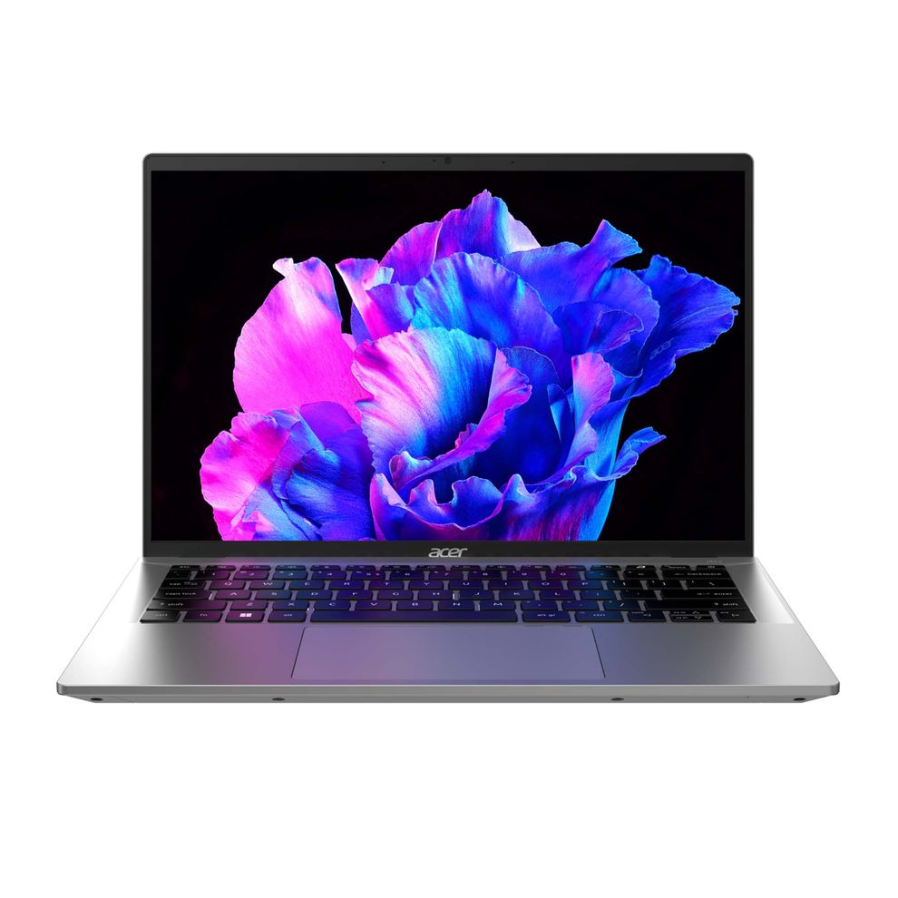 Hình ảnh 1 của Acer Swift Go 14 - Intel Ultra 7 155H, 32GB, 512GB, 2.8K OLED - Nature Silver - Mới, Sealed, Nhập khẩu