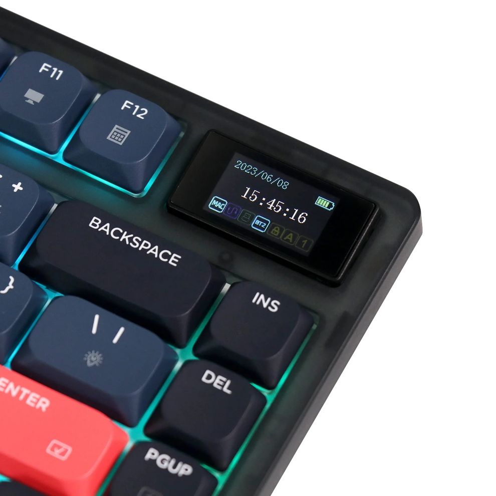 Hình ảnh 4 của Bàn Phím Cơ Ajazz AK832 Pro (Ajazz Outemu Red Switch - Baltic Blue - Mới, Full box, Nhập khẩu)