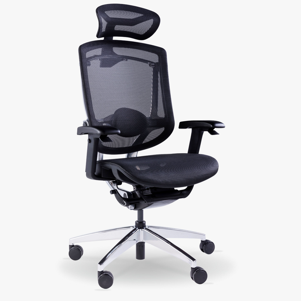 Hình ảnh 3 của Ghế Công Thái Học GT Chair Marrit X (Khung Đen - Lưới Đen - Black - Mới, Full box, Nhập khẩu)