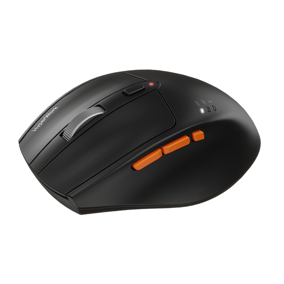 Hình ảnh 3 của Chuột không dây HyperWork Silentium MS01 (Silentium - Black - Mới, Full box, Chính hãng)