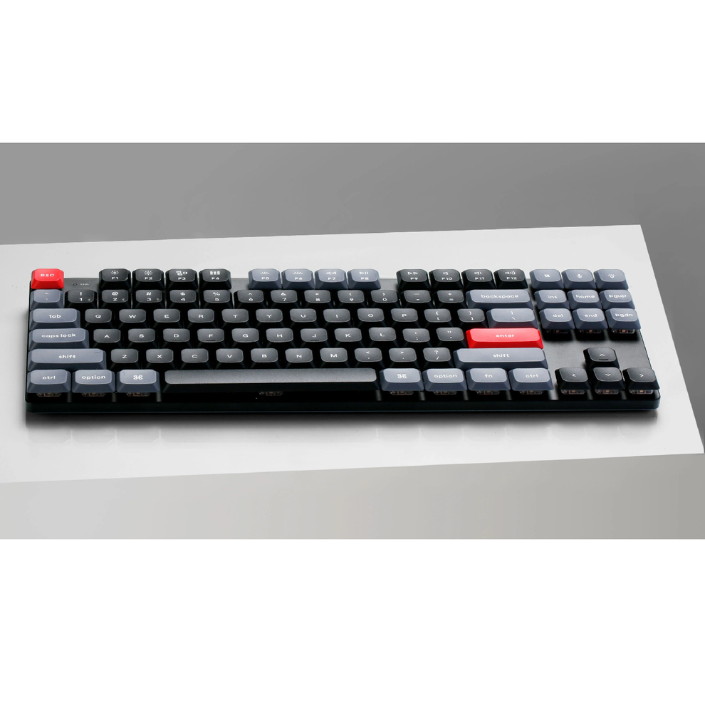 Hình ảnh 3 của Bàn phím cơ Keychron K1 Pro QMK/VIA (Led Đơn - Low Profile Gateron Red Switch - Black - Mới, Full box, Nhập khẩu)