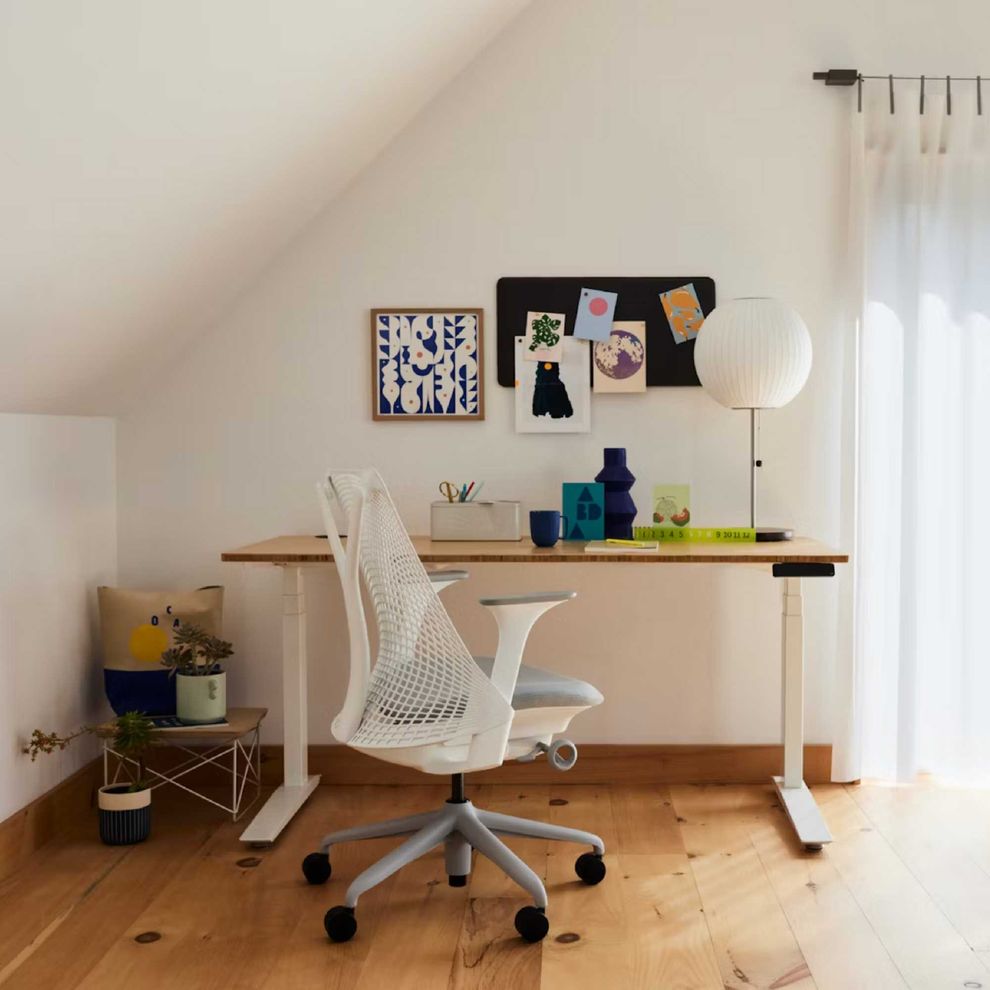 Hình ảnh 5 của Ghế Công Thái Học Herman Miller Sayl (Shell White - Mới, Full box, Nhập khẩu)